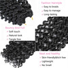 Alrence Passion Twist Hair 24 Inch 8 Packs Water Wave Crochet Hair Curly Braiding Hair For Butterfly Locs Long Bohe Croc