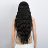 DBUT Lace Front Wigs 30 inches Water Wave Super Long Synthetic Wigs with Baby Hair Heat Resistant 240g 6 inches Lace Par