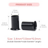 Vlasy Micro Rings Links Beads34mm Microlink Beads NonSilicone Copper Tubes Microbead for Hair FeathersITip Hair Extensio