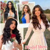 Fliace Clip in Hair Extensions for Women Chestnut Brown Long Wavy Hair Extensions Clip Ins 6PCS 20 Inch Synthetic Soft a