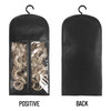 3PCS Hair Extension Holder Wig Storage Bags with Hanger Wig Holder for Multiple Wigs Hanger Dustproof Storage Organizer