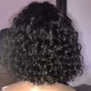 Choshim Hair Glueless Lace Front Wig Human Hair Wigs Side Part Brazilian Water Wave Lace Wig Short Wigs for Black Women