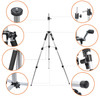 GEXWORLDWIDE GEX 63 Heavy Duty Mannequin Tripod Stand for Wig Cosmetology Training Practice Doll Manikin Head Tripod Wig