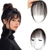 Bangs Hair Clip in Bangs 100 Real Human Hair Extensions Wispy Bangs French Bangs Clip on Air Bangs for Women ANatural Bl