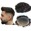 NLW Human Hair toupee for men European Hair Pieces 10x8 base size fine thin HD French Lace human hair system units patch