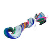 SWACC 22 Pcs Colored Party Highlights Clip on in Hair Extensions For Women MultiColors Hair Streak Synthetic Hairpieces
