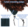 Aisaide Curly Wigs for Black Women Headband Wigs with Bangs Synthetic Short Afro Kinky Curly Wig with Headband Attached