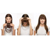 Snoilite Charming 820cm Front Neat Light Auburn Bangsfringe Clip in Hair Extensions One Piece Striaght Fringe Cute Hairp