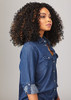 Sensationnel Curls Kinksandco Lace Wig The Show Stopper Wide Lace Part Wig with Natural Preplucked Hairline for Natural