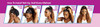 Sensationnel Instant Updown Halfwig Pony Unit 4 4 Style in 1 Half Wig and Pony Wrap 1 JETBLACK