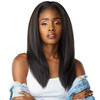 Sensationnel Curls Kinksandco Half Wig Alpha Woman Synthetic Instant Weave Updo Full Cap for Natural 3C to 4C Hair Textu