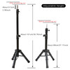 YANTAISIYU Wig Stand Tripod for Mannequin Head Stand Adjustable Wig Head Stand Holder for Wigs Canvas Block Head