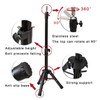 YANTAISIYU Wig Stand Tripod for Mannequin Head Stand Adjustable Wig Head Stand Holder for Wigs Canvas Block Head