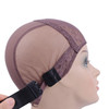 YANTAISIYU Adjustable Wig Elastic Bands with Hooks 3 SetLot for Wig Making Sewing DIY Accessories Black 30 cm