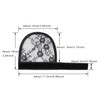 3 Pcs Black Ponytail Lace Hair Net Ponytail Base Net for Making Ponytail Hair Extensions