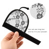 3 Pcs Black Ponytail Lace Hair Net Ponytail Base Net for Making Ponytail Hair Extensions