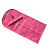 Pink Dustproof Wig Storage Bag with Hanger Portable Hair Extensions Bag