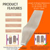 Full Shine Tape in Hair Extensions Silky Straight 18 Inch Color 1000 Blonde Adhesive Tape in Hair Extensions Human Hair