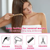 Tracy 800 Strands 47 Inch Green Hair Tinsel With Tool Sparkling Shinny Fairy Accessories for Christmas New Year Hallowee