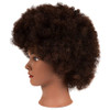 Afro Curly Mannequin Head with 100 Human Hair Curly Hair Hairdresser Hair Styling Cosmetology Manikin Head Doll head for