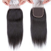 DMS Straight 4x4 Free Part Laace Closure 12A Brazilian Virginr Human Hair Top Swiss Lace Closure 8Inch