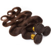 Chocolate Brown Bundles Human Hair Brazilian Body Wave Hair Extensions Sew In 9A Grade Virgin 100 Unprocessed Remy Human