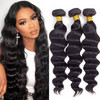 12A Loose Wave Bundles Human Hair 16 18 20 300g 100 Unprocessed Brazilian Virgin Hair Loose Deep Wave Human Hair Weave B