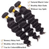 12A Loose Wave Bundles Human Hair 16 18 20 300g 100 Unprocessed Brazilian Virgin Hair Loose Deep Wave Human Hair Weave B