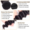 12A Loose Wave Bundles Human Hair 16 18 20 300g 100 Unprocessed Brazilian Virgin Hair Loose Deep Wave Human Hair Weave B
