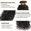 12A Water Wave 3 Bundles Human Hair 10 12 14 300g 100 Unprocessed Brazilian Virgin Hair Wet and Wavy Human Hair Weave Bu
