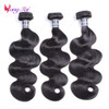 Yuyongtai Body Wave Hair 3 Bundles 18 20 22 Inch Human Hair 100 Unprocessed Brazilian Virgin Hair Bundles Deals Weave Bu