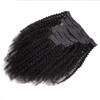 Kinky Curly Clip in Hair Extensions Real Human Hair 3C 4A Human Hair Clip in Extensions Double Weft Afro Kinky Curly Cli