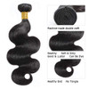 12A Body Wave Human Hair Bundles with Closure 10 128 Inch 4x4 HD Lace Closure 100 Brazilian Virgin Human Hair 2 Bundles
