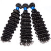 Cranberry Hair Deep Wave One Bundle Human Hair 24 Inch 100 Unprocessed Virgin Human Hair Wet and Wavy Bundles Double Wef