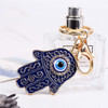 Giwotu Womens Mens Creative Colorful Lovely Tiger Key Chains Gem Studded Luxury Pendant Key Holder Small Gifts for Frien