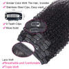 Kinky Curly Clip In Hair Extensions for Black Women Human Hair Urbeauty Curly Hair Extensions Clip in Human Hair for Bla