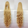 Fashion Womens Cosplay Hair Wig 150cm Long Curly Hair Heat Resistant Costume Party Full Wigs