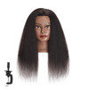 Traininghead 100 Real Hair Mannequin Head Training Head Cosmetology Doll Head Manikin Practice Head Hairdresser with Fre