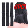 Nvunofry 6 PCS Adjustable Elastic Band for Wig Making Adjustable Wig Straps for Making Wigs DIY Wig Making Accessories 1