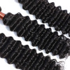 Deep Wave Human Hair Bundles 20 Inch Brazilian Virgin Human Hair Single Bundle 100 Unprocessed Deep Wave Bundles Double