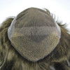 Dark Brown Hair System for Men 3 Toupee Human Hair Mens Human Hair Piece Lace Front