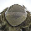 Dark Brown Hair System for Men 3 Toupee Human Hair Mens Human Hair Piece Lace Front