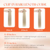Sunny Hair Clip in Hair Extensions Real Human Hair 120g Remy Hair Clip in Extensions for Women Human Hair Extensions Dar
