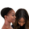 MILANO COLLECTION WiGrip Comfort Band with 9 Pack Nylon Wig Cap Liners Combo NonSlip Velvet Wig Grip Band 9 Elastic Caps