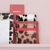 kate spade new york Black Ink Pen Set of 5 Cute Leopard Click Pens Plastic Retractable Pens for Writing and Journaling F
