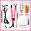 Lanties Hair Extensions Iron Fusion Keratin Hair Extensions Heat Tool Heat Connector Wand with Fusion Glue Protector Tem