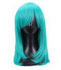 SpeedBeauty Womens Long Straight Royal Blue Cosplay Wig