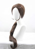 SpeedBeauty Womens Long Brown Cosplay Wig for Move Fiber Hair Wig
