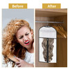 Hair Extensions Storage Bag with Hanger Dustproof Bag Hairpieces Storage Holder Portable Wigs Carrier Case Hair Extensio