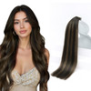 Sunny Hair Brown Tape in Hair Extensions Human Hair 14inch Remy Hair Extensions Tape in Balayage Human Hair Tape in Exte
